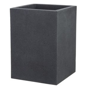 Scheurich Pflanzgefäß C-Cube High BxHxT 38 x 54 x 38 cm Stony Black Scheurich Pflanzgefäß C-Cube High BxHxT 38 x 54 x 38 cm Stony Black