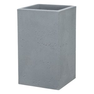 Scheurich Pflanzgefäß C-Cube High BxHxT 28 x 48 x 28 cm Stony Grey Scheurich Pflanzgefäß C-Cube High BxHxT 28 x 48 x 28 cm Stony Grey