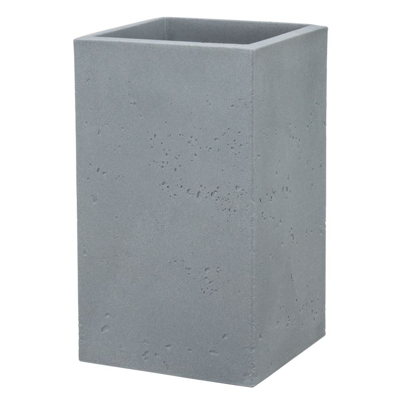 Scheurich Pflanzgefäß C-Cube High BxHxT 28 x 48 x 28 cm Stony Grey