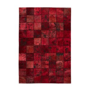 Lederteppich „Voila 100“, rot Lederteppich „Voila 100“, rot
