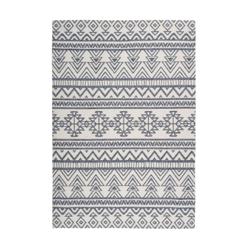 Outdoor-Teppich „Yoga 500“, anthrazit/elfenbein