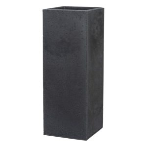 Scheurich Pflanzgefäß C-Cube High BxHxT 26 x 70 x 26 cm Stony Black Scheurich Pflanzgefäß C-Cube High BxHxT 26 x 70 x 26 cm Stony Black