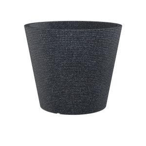 Scheurich Pflanzgefäß Coneo BxHxT 38,9 x 33,2 x 38,9 cm Schwarz-Granit Scheurich Pflanzgefäß Coneo BxHxT 38,9 x 33,2 x 38,9 cm Schwarz-Granit