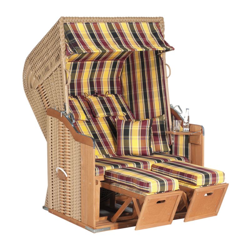 SunnySmart Strandkorb „Rustikal 250 Plus“, beige