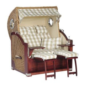 SunnySmart Strandkorb „Rustikal 500 Plus“, natura-braun SunnySmart Strandkorb „Rustikal 500 Plus“, natura-braun