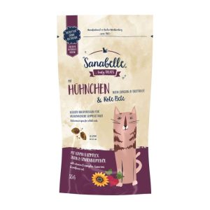 sanabelle Knusperkissen Huhn und Rote Beete 55g sanabelle Knusperkissen Huhn und Rote Beete 55g