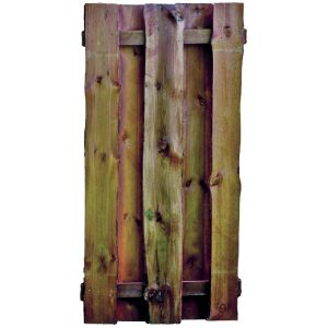 TETZNER & JENTZSCH Zaunserie „SEELAND“, braun, 90 x 180 cm, Bretter sägerauh, mit Baumkante TETZNER & JENTZSCH Zaunserie „SEELAND“, braun, 90 x 180 cm, Bretter sägerauh, mit Baumkante