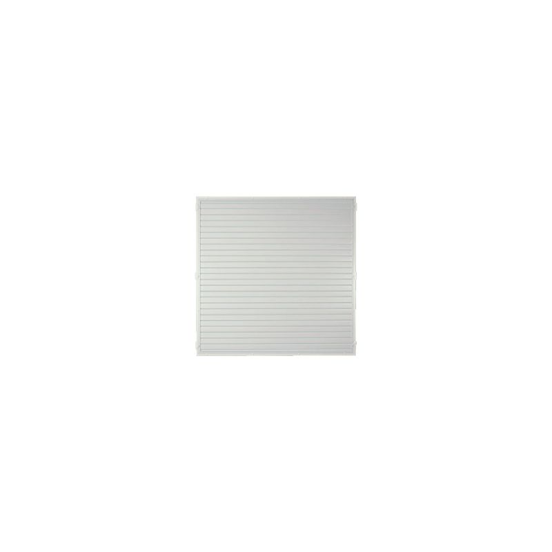 Ideenwelt T&J Zaunserie LIGHTLINE Zaunelement 180 x 180 cm Füllung weiß / Rahmen weiß