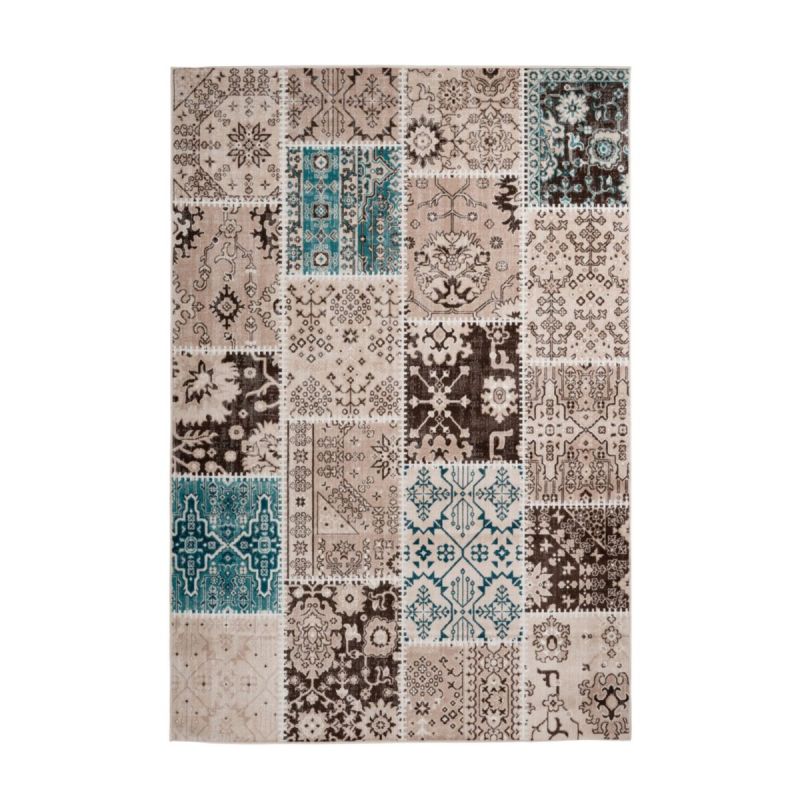 Vintage-Teppich „Ariya 425“, Taupe, 160x230 cm