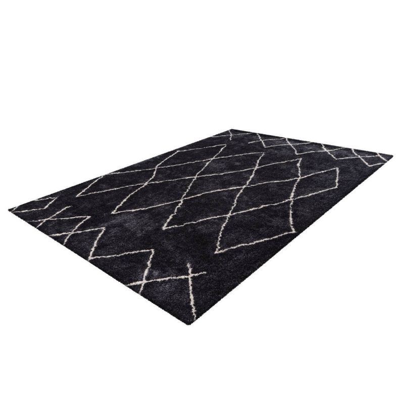 Hochflorteppich Orlando 425 Anthrazit 120 x 170 cm