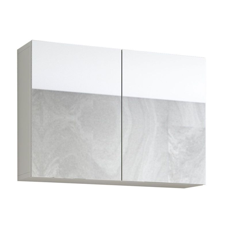 Spiegelschrank Flandu weiß