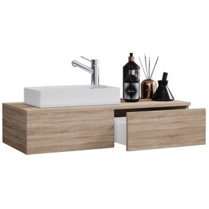 Gäste-Waschplatz Gudas 2-teilig Sonoma-Eiche Gäste-Waschplatz Gudas 2-teilig Sonoma-Eiche