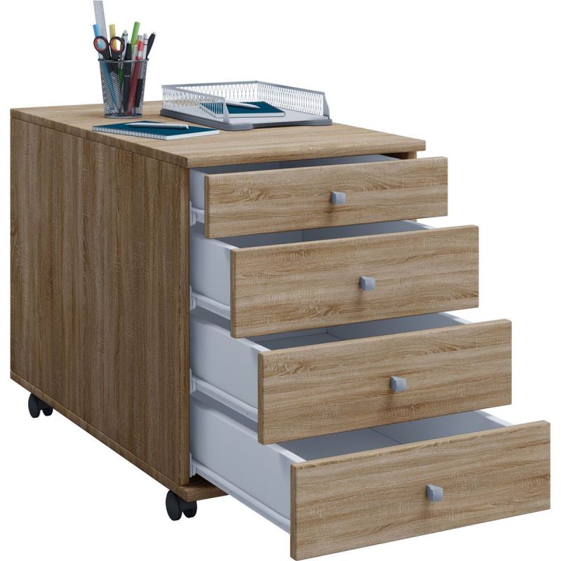 Rollcontainer Lona Maxi Sonoma-Eiche