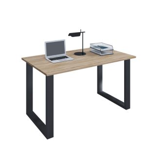 Schreibtisch Lona 80 x 50 cm U-Fußgestell Buche/schwarz Schreibtisch Lona 80 x 50 cm U-Fußgestell Buche/schwarz