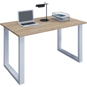 Schreibtisch Lona 110 x 50 cm U-Fußgestell silber Schreibtisch Lona 110 x 50 cm U-Fußgestell silber