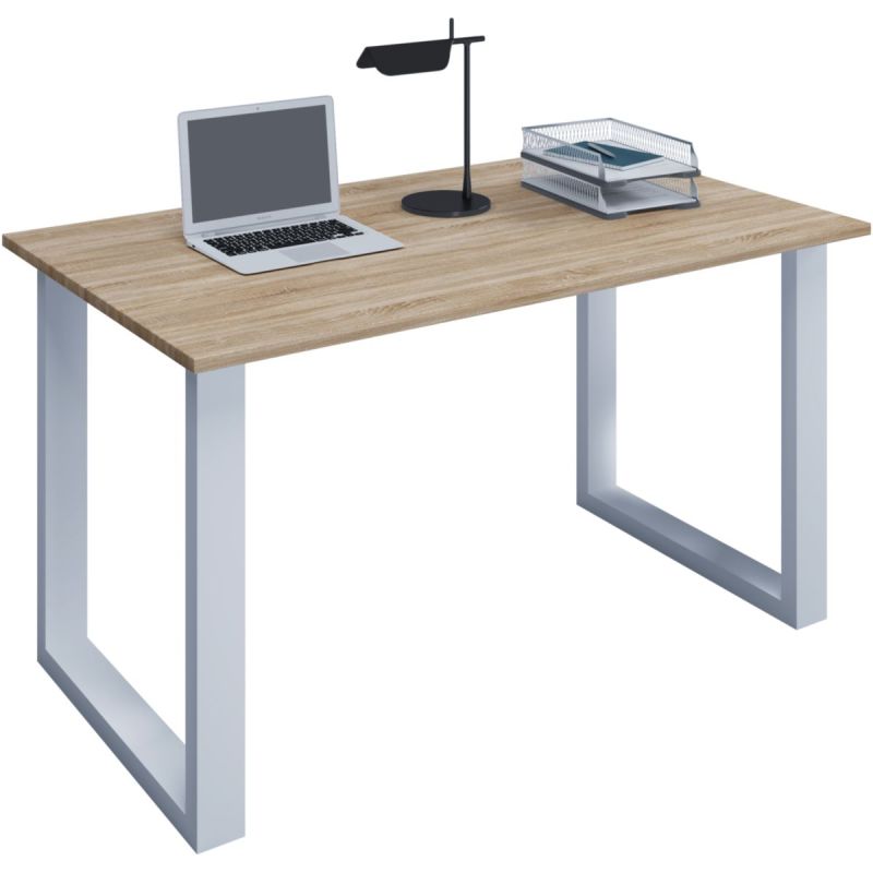 Schreibtisch Lona 110 x 50 cm U-Fußgestell silber