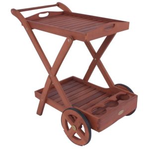 Teewagen Toledo 2 Etagen geölt Teewagen Toledo 2 Etagen geölt