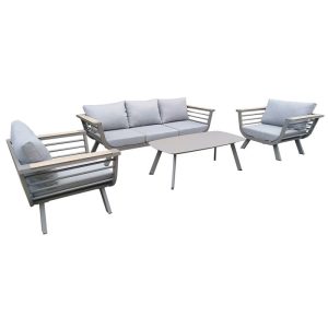 Lounge-Gruppe Elia 2-Sitzer Sofa 4-teilig Lounge-Gruppe Elia 2-Sitzer Sofa 4-teilig