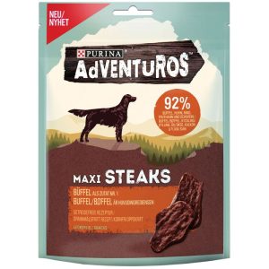 Adventuros Maxi Steaks Büffel 70g Adventuros Maxi Steaks Büffel 70g