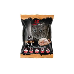 alphaspirit Cat Snack gewürfelt Pute 50g alphaspirit Cat Snack gewürfelt Pute 50g