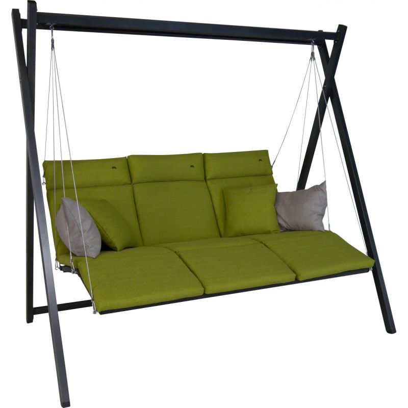 Angerer Freizeitmöbel GmbH Hollywoodschaukel „Relax Smart“, lime