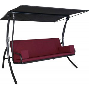 Angerer Freizeitmöbel GmbH Hollywoodschaukel „Elegance Tolar“, rot Angerer Freizeitmöbel GmbH Hollywoodschaukel „Elegance Tolar“, rot