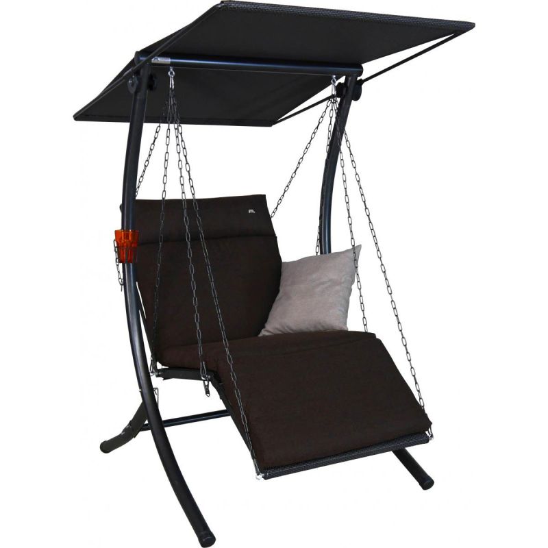 Angerer Freizeitmöbel GmbH Hollywoodschaukel „Swing“, coffee