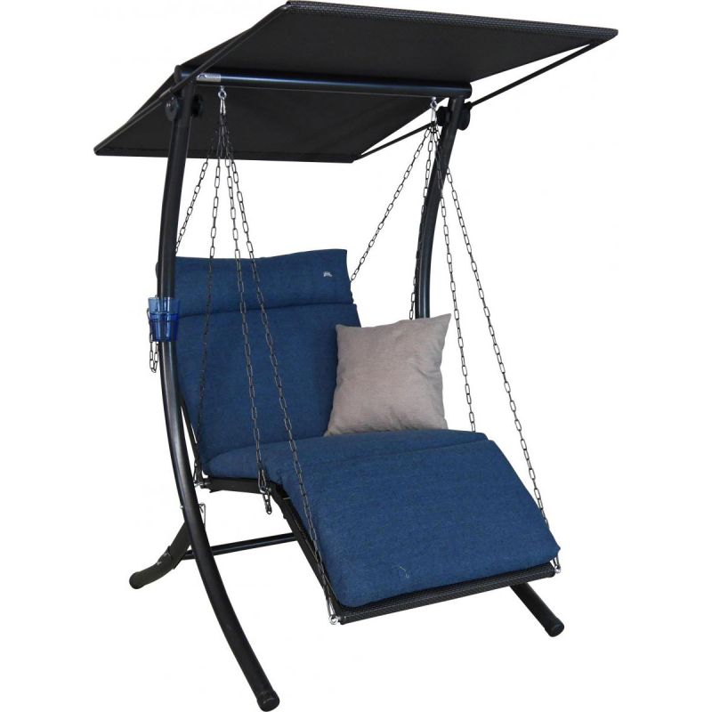 Angerer Freizeitmöbel GmbH Hollywoodschaukel „Swing“, denim