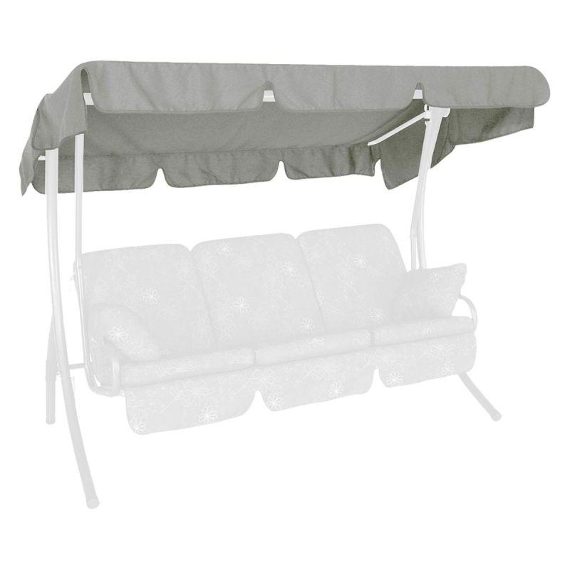 Angerer Freizeitmöbel GmbH Sonnendach 210x145 cm „Swingtex“, hellgrau