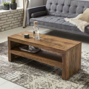 Wohnling Couchtisch „Durban“ 110×45 cm, Sheesham Wohnling Couchtisch „Durban“ 110×45 cm, Sheesham
