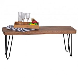Wohnling Sitzbank 120x40x45 cm, Akazie Wohnling Sitzbank 120x40x45 cm, Akazie