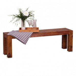 Wohnling Esszimmer-Sitzbank „Sheesham“, 140×35 cm Wohnling Esszimmer-Sitzbank „Sheesham“, 140×35 cm