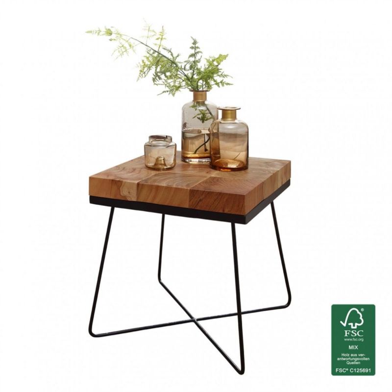 Wohnling Beistelltisch Zari 45 x 45 x 51 cm