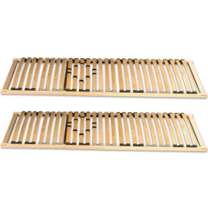 Coemo Partner-Set Lattenrost „Basic“, 100×200 cm Coemo Partner-Set Lattenrost „Basic“, 100×200 cm
