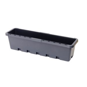 GreenLife Blumen- und Kräuterbox anthrazit, 5 Stück GreenLife Blumen- und Kräuterbox anthrazit, 5 Stück