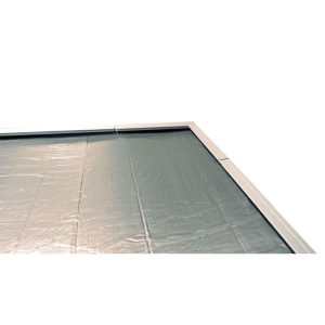 Weka Set selbstklebende Dachbahn, anthrazit, für Serie „Salo“, 6 Rollen