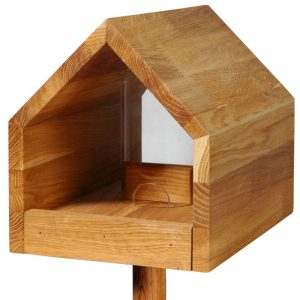 dobar Vogelfutterhaus Bauhaus inkl Ständer 20,5 x 28 x 23,5 cm Eiche Braun dobar Vogelfutterhaus Bauhaus inkl Ständer 20,5 x 28 x 23,5 cm Eiche Braun