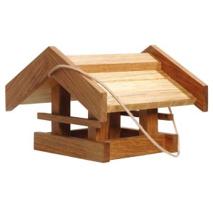 dobar Vogelhaus Basis 31 x 28 x 20 cm zum Aufhängen Eiche Braun dobar Vogelhaus Basis 31 x 28 x 20 cm zum Aufhängen Eiche Braun
