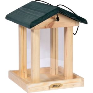 dobar Vogelfutterstation zum Aufhängen 22 x 25 x 28 cm Kiefer Grün dobar Vogelfutterstation zum Aufhängen 22 x 25 x 28 cm Kiefer Grün
