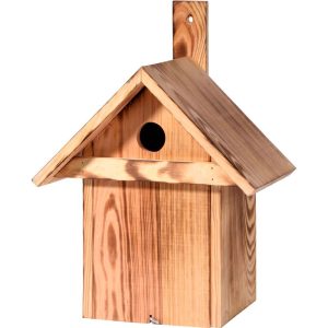dobar Nistkasten mit Anflugleiste 23,5 x 17,5 x 33 cm Kiefer