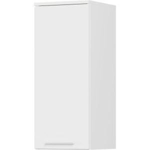 Hängeschrank weiß Front Supermatt 1 Tür 30 x 73 x 32 cm Hängeschrank weiß Front Supermatt 1 Tür 30 x 73 x 32 cm