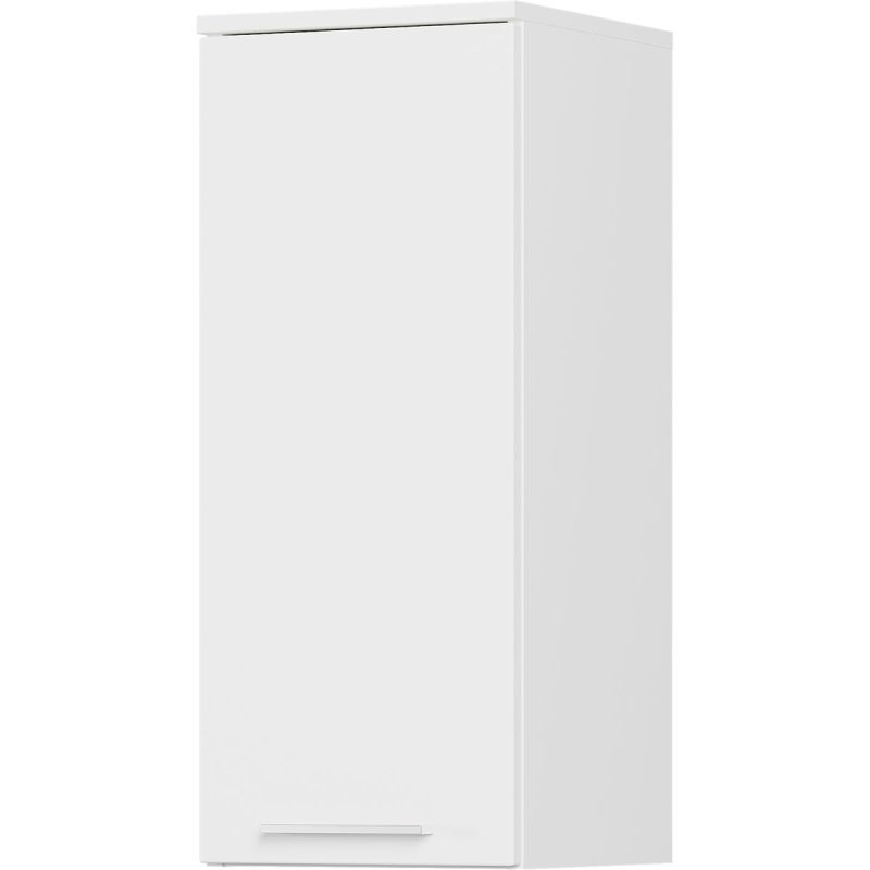 Hängeschrank weiß Front Supermatt 1 Tür 30 x 73 x 32 cm