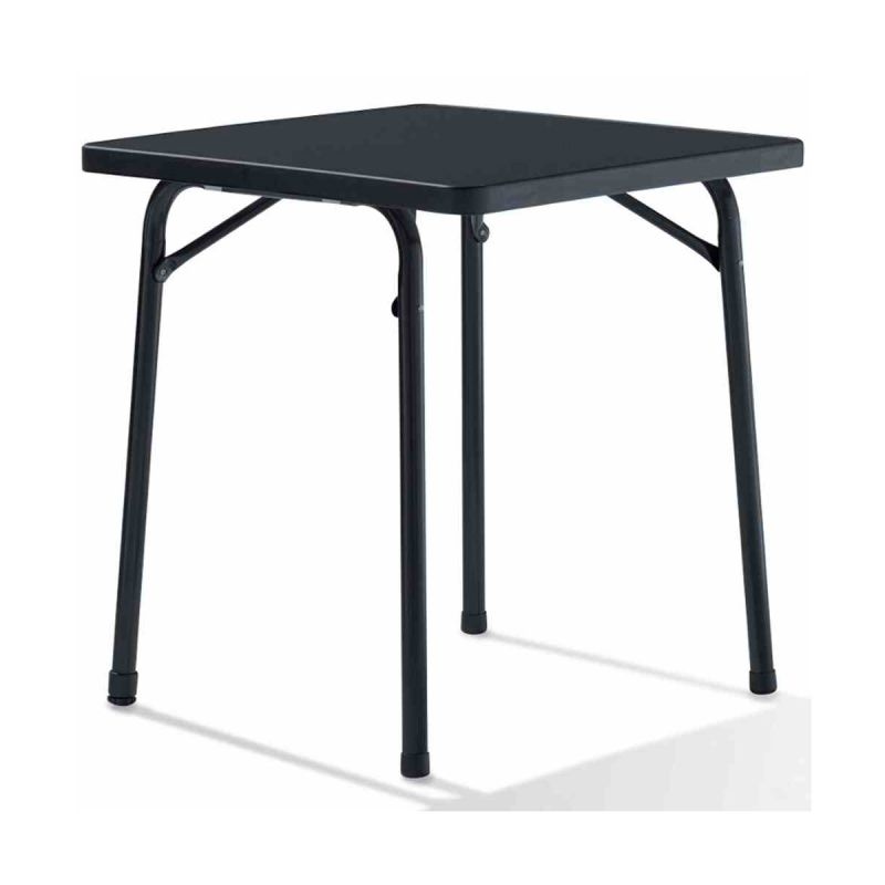 SIEGER Klapptisch 211 70 x 70 x 72 cm höhenverstellbar eisengrau/anthrazit