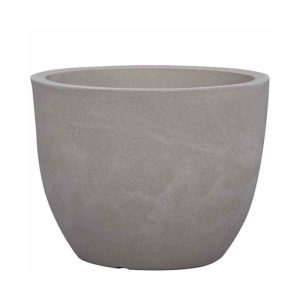 Siena Garden Gefäß Bristol Durchmesser 40 x 30,7 cm taupe-granit