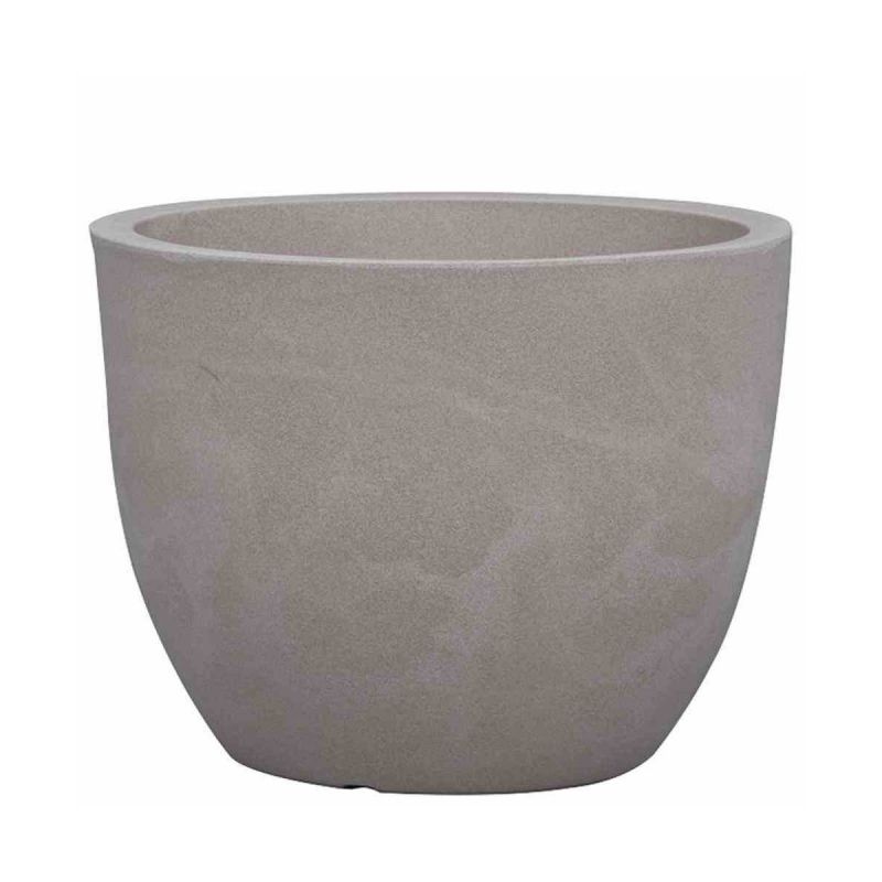 Siena Garden Gefäß Bristol Durchmesser 40 x 30,7 cm taupe-granit