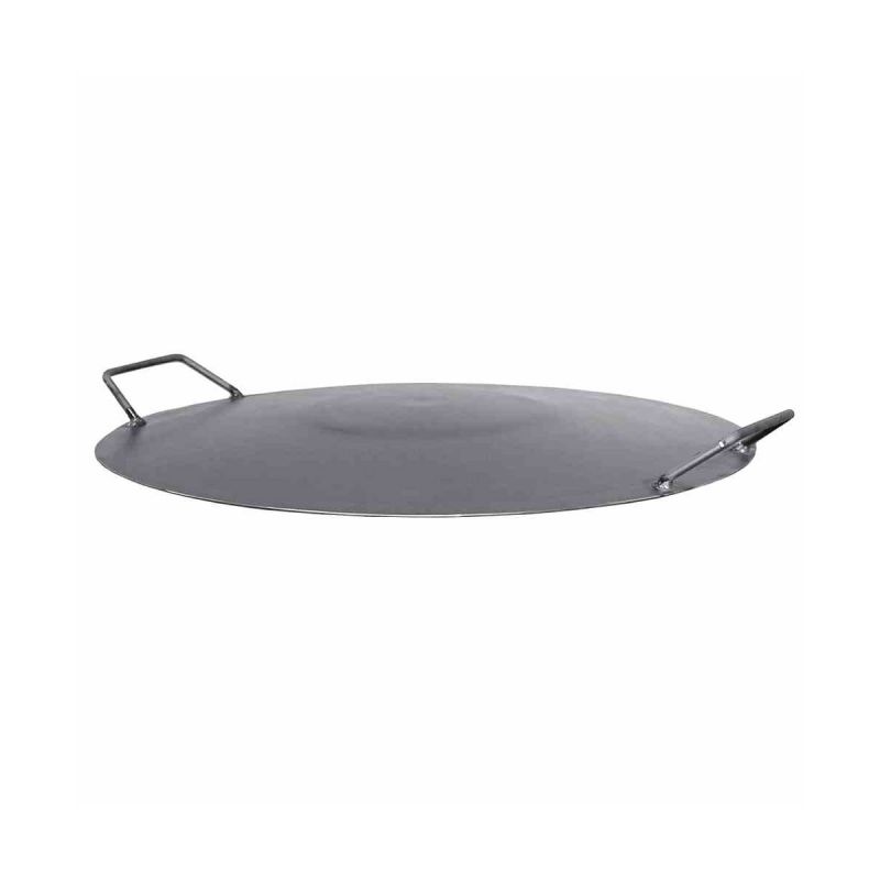 Siena Garden Deckel zu Feuerschale XXL 100 cm Durchmesser 102 x 0,25 cm unbehandelter Stahl