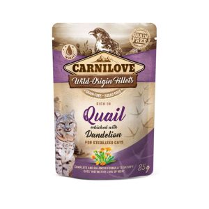 CARNILOVE Quail with Dandelion 85g CARNILOVE Quail with Dandelion 85g