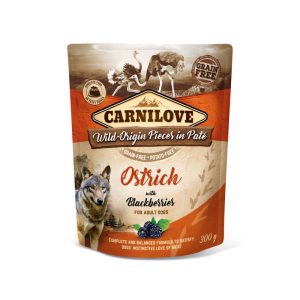 CARNILOVE Paté Strauß und Brombeeren 300 g CARNILOVE Paté Strauß und Brombeeren 300 g