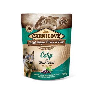 CARNILOVE Paté Karpfen und schwarze Karotte 300 g CARNILOVE Paté Karpfen und schwarze Karotte 300 g