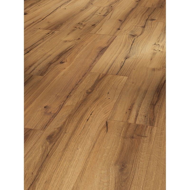 Parador Laminatboden „Basic 400“, Eiche History, Seidenmatte Struktur, 19,4x128,5 cm